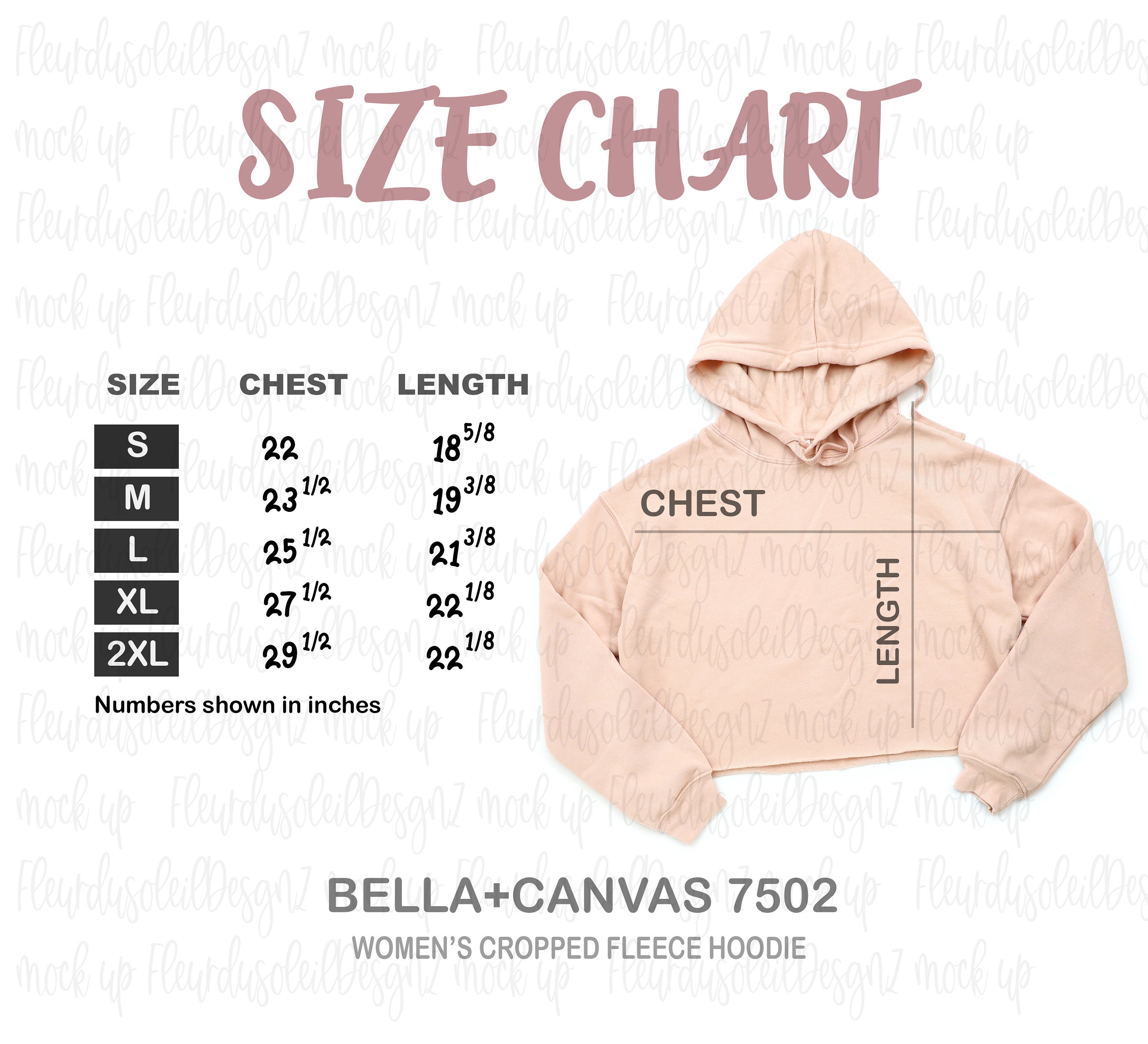 Bella canvas cropped fleece hotsell hoodie