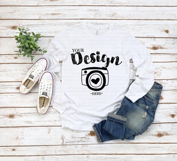 Bella Canvas 3501 White Unisex T-shirt 