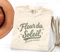 Comfort Colors 1717 Mockup Ivory | CC1717 Folded Shirt Flat Lay | Real Photo T-Shirt Mockup | Neutral Boho Aesthetic | Digital Download