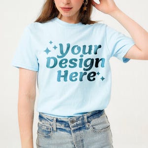 6 Comfort Colors 1717 tshirt Mockup Bundle | Model Mockup | Shirt Mockup Bundle | Mega Mockup Bundle | Summer Spring Mockup image 3