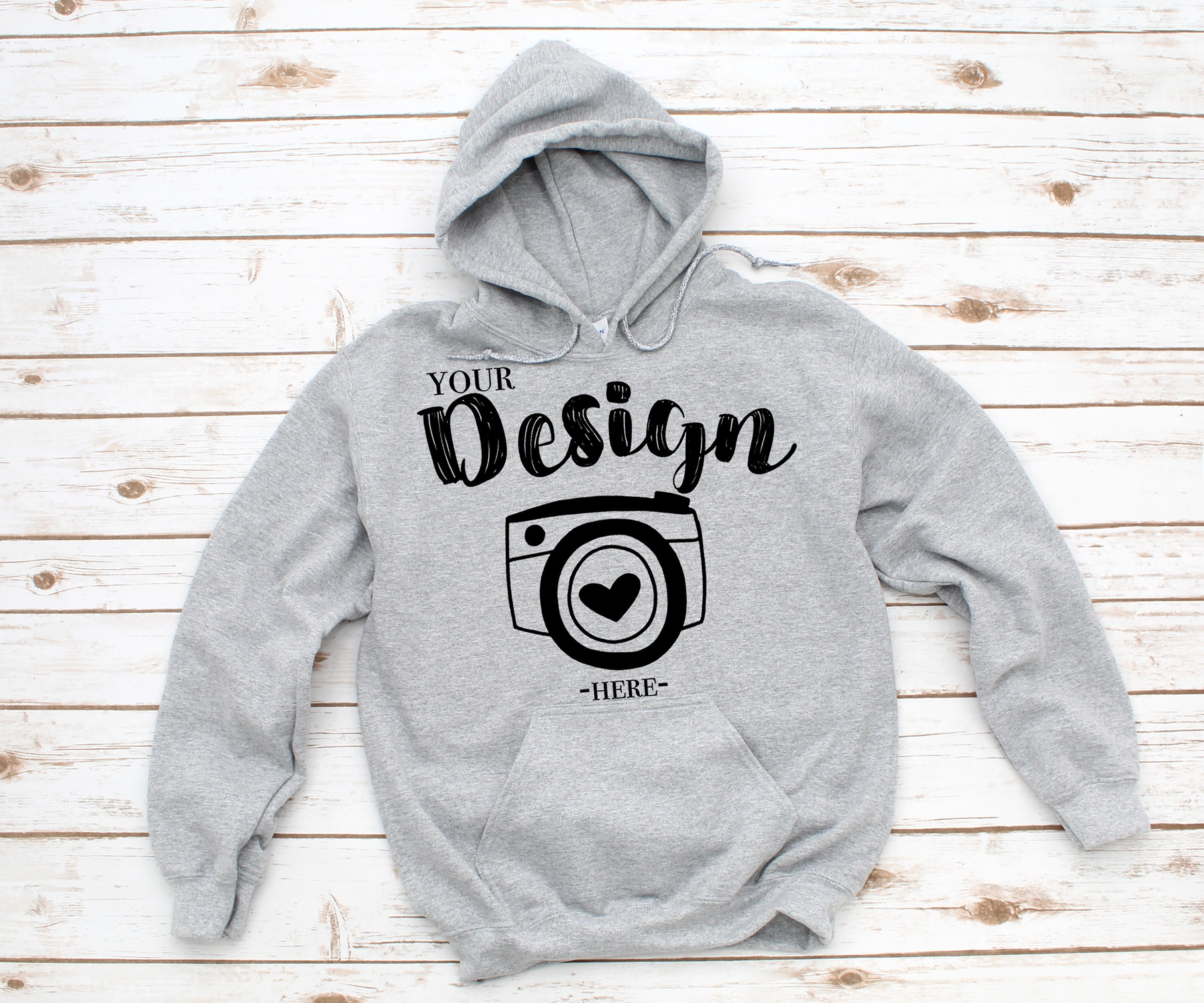 Download Gildan 18500 Hooded Sweatshirt Brand Sport Grey hoodie ...