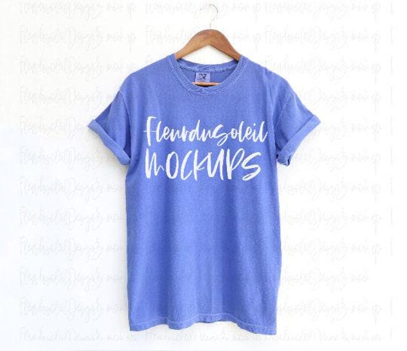 Comfort Colors 1717 Mockup Bundle | C1717 T-Shirt Mockups Boho Trendy Shirt Flat Lay | Digital Download Shirt Mockup for Etsy POD image 7