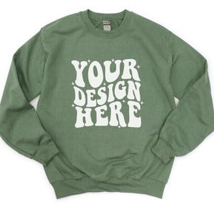 39X Gildan 18000 Mockup Bundle Gildan Mock up Bundle Gildan Sweatshirt Mockup Gildan 18000 Gildan folded Sweatshirt Mock ups image 6