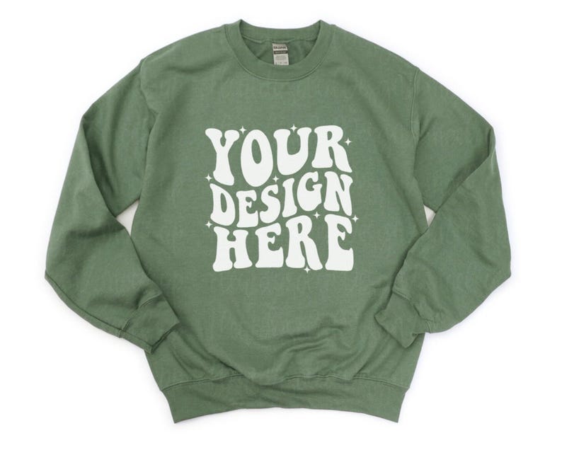 39X Gildan 18000 Mockup Bundle Gildan Mock up Bundle Gildan Sweatshirt Mockup Gildan 18000 Gildan folded Sweatshirt Mock ups image 6