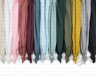 Maqueta de Bella Canvas para camiseta, carta de colores, carta de colores para camisetas, maqueta Bella Canvas 3001, carta de colores de Bella Canvas, camisetas anudadas, muestra de color