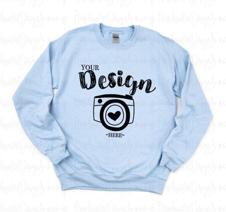 39X Gildan 18000 Mockup Bundle Gildan Mock up Bundle Gildan Sweatshirt Mockup Gildan 18000 Gildan folded Sweatshirt Mock ups image 3