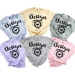 Comfort Colors 1745 group | cc1745 group Mockup | Comfort Color Mockup group | Tye Dye Tshirt Mockup group | Comfort Colors Color Blast