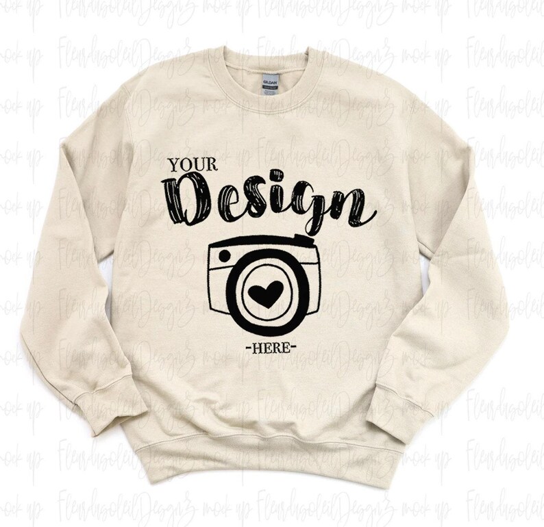 Gildan 18000 Shirt Mockup Bundle | G180 Mega Mockup Bundle | tshirt Mockup | Gildan 18000 Sweatshirt Mockup | Fall Mockup image 5
