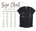 Bella Canvas Size Chart 3001 3001 SIZE CHART Bella Canvas 3001 Size Chart, Size Chart Bella Canvas 3001 Size Chart for Shirts