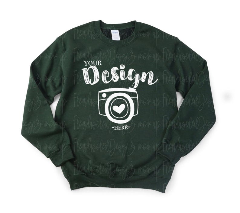 39X Gildan 18000 Mockup Bundle Gildan Mock up Bundle Gildan Sweatshirt Mockup Gildan 18000 Gildan folded Sweatshirt Mock ups image 9