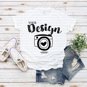 Next Level 6200 White | women t-shirt mockup | Shirt Mock Up | TShirt Mockup | Cotton Unisex T-Shirt Mockup