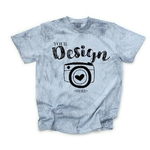 Comfort Colors 1745 Ocean | cc1745 Ocean Mockup | Comfort Color Mockup | Tye Dye Tshirt Mockup | Comfort Colors Color Blast