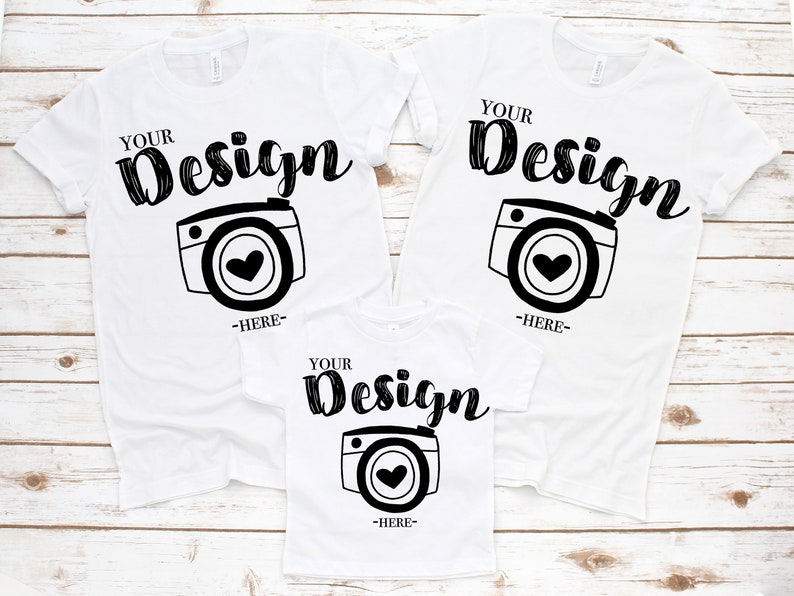 Download Family Blank White T-Shirt Bella Canvas 3001 3001T White ...