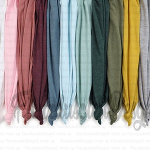 Bella Canvas Mockup Camiseta Tabla de colores Camisa Tabla de colores Bella Canvas 3001 Maqueta bella lienzo Tabla de colores Camisetas anudadas Muestra de color