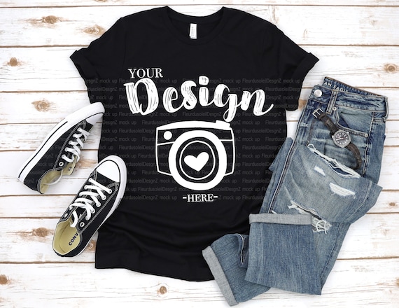 Download Bella Canvas Mockup For Men Bella Canvas Mockup Bella Etsy PSD Mockup Templates