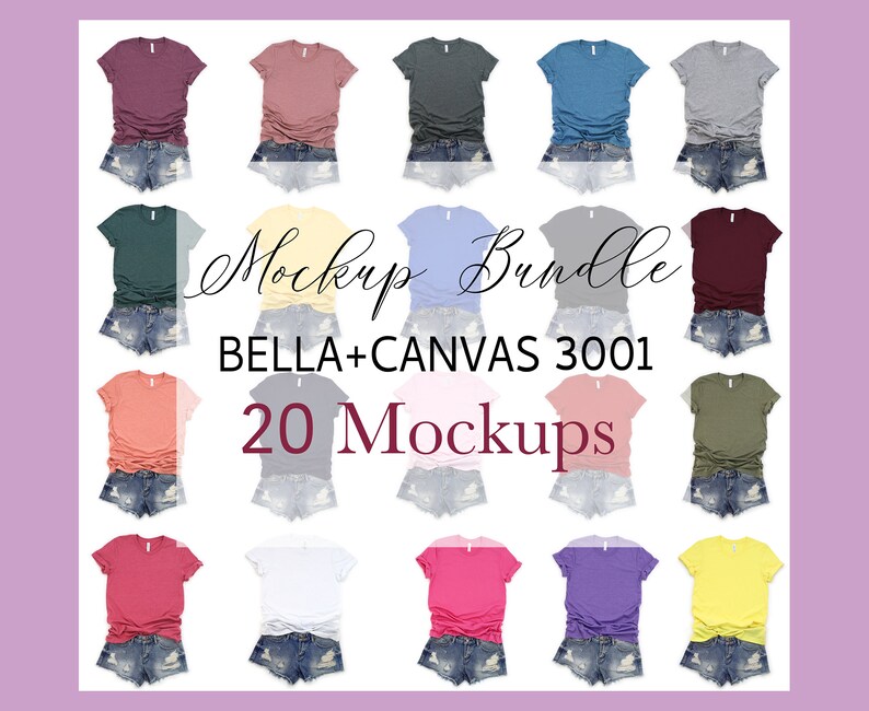 Tshirt Mock Up Christmas Mockup Valentine\u2019s Day mockup Winter Mockup Bella Canvas 3001 Deep Heather T-shirt Mockup Basic Mockup Model