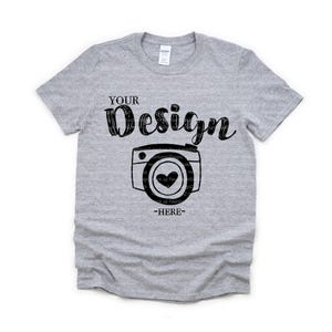 Gildan 64000 Sport Grey Unisex TShirt mockup Gildan Softstyle Tshirt Mockup Flat Lay Shirt Mock Up