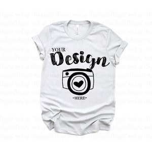 Bella Canvas Mockup | bella canvas 3001 Silver mockup | T-Shirt Mock Up | Mock Up | Flat Lay | Mock Up | bella canvas mockup