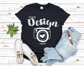 t shirt mock up gildan 64000 tee shirt mock ups tshirt mockup summer gildan 64000 black