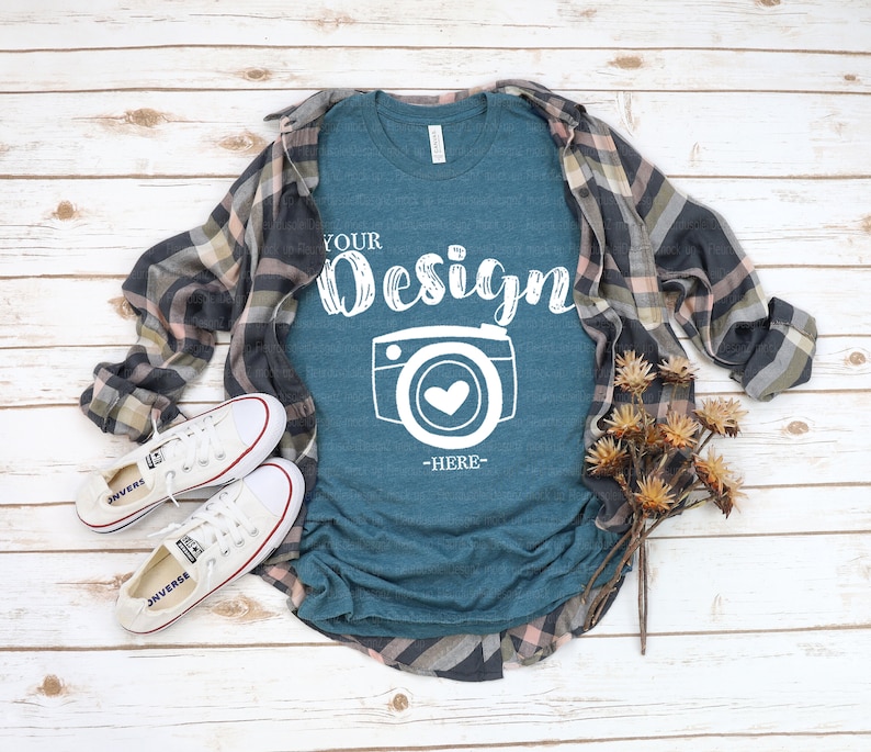 Download Bella Canvas 3001 Heather Deep Teal bella canvas 3001 ...