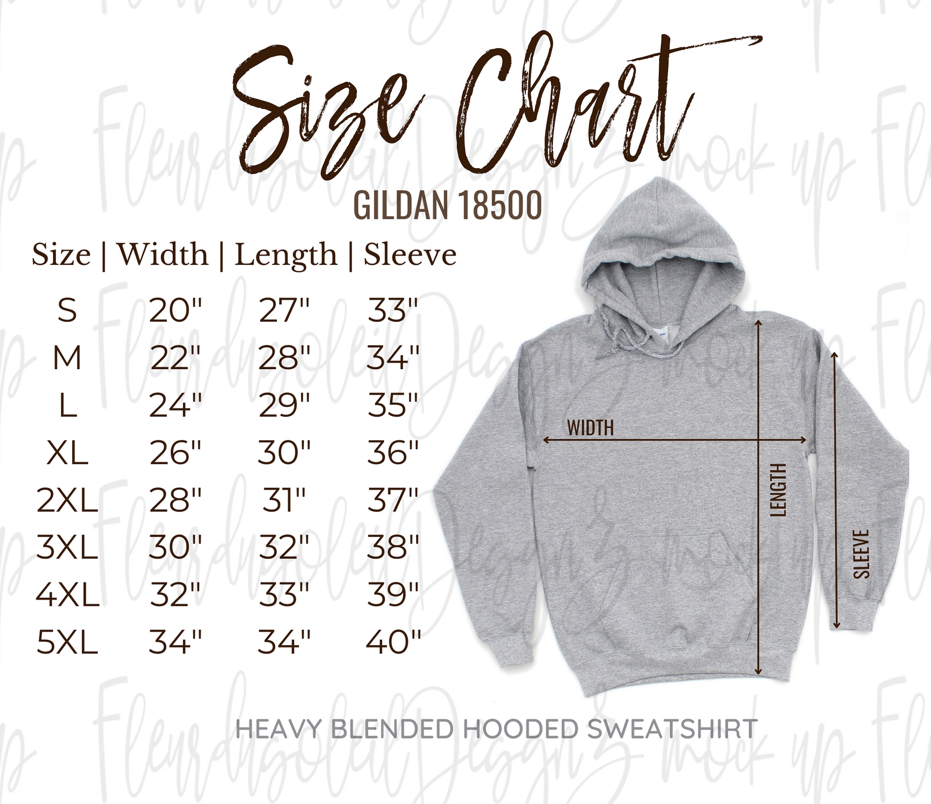 Gildan Sweatshirts Size Chart | ubicaciondepersonas.cdmx.gob.mx