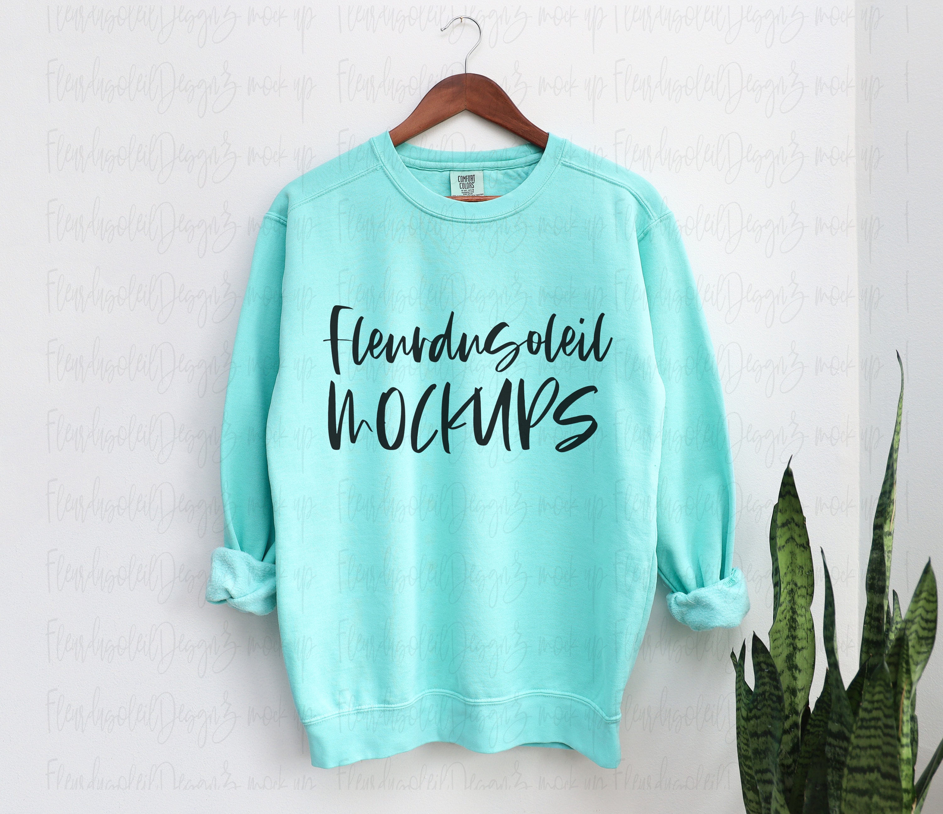 chalky mint comfort colors sweatshirt