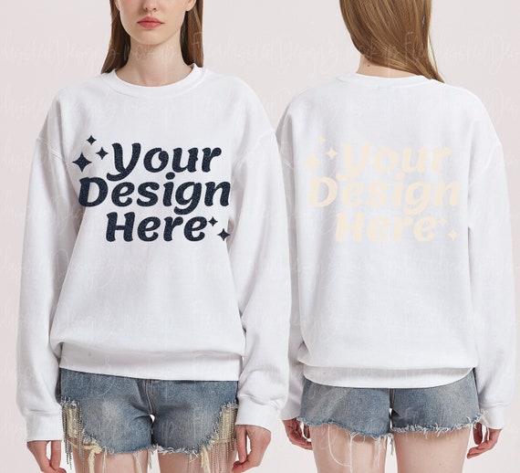 Gildan sweatshirt mockup sale
