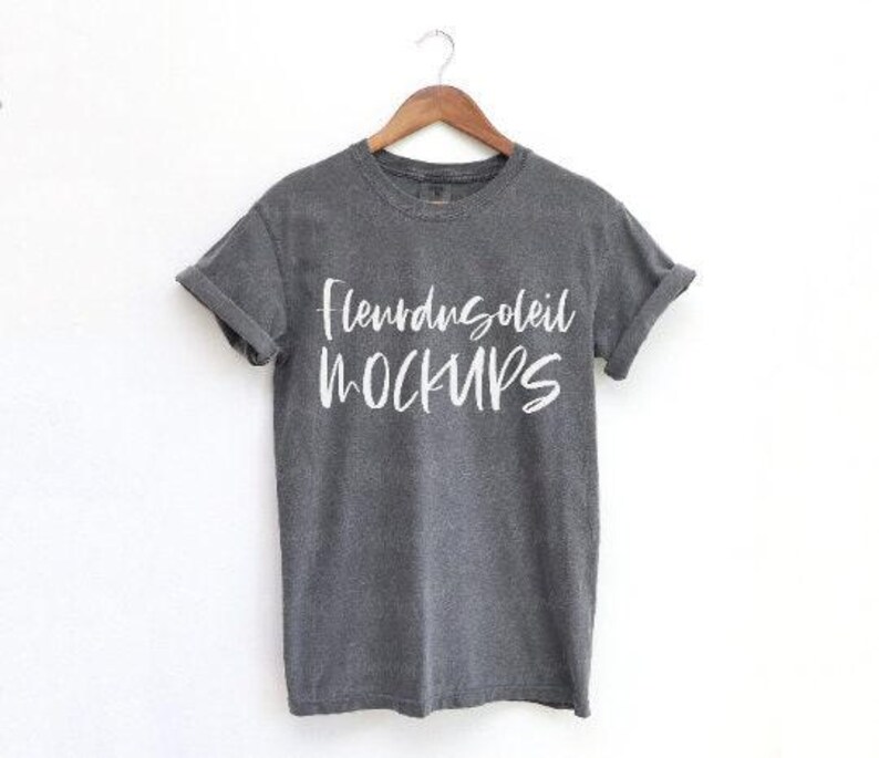 Comfort Colors 1717 Mockup Bundle | C1717 T-Shirt Mockups Boho Trendy Shirt Flat Lay | Digital Download Shirt Mockup for Etsy POD image 4