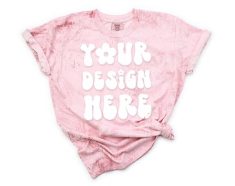 Comfort Colors 1745 Clay | cc1745 clay Mockup | Comfort Color Mockup | Tye Dye Tshirt Mockup | Comfort Colors Color Blast