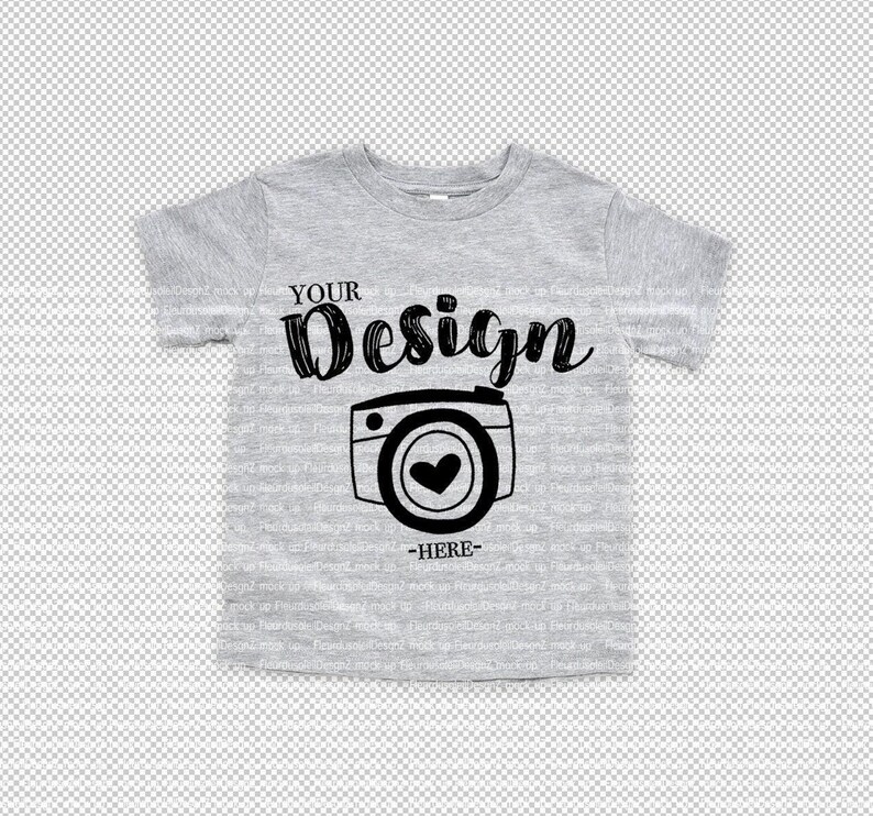 PNG kids t shirt mockup Bella Canvas 3001T Athletic Heather T-Shirt Toddler Flat Lay kids tee mockup boy mockup t-shirt mockup kids
