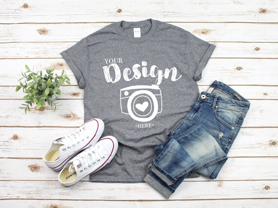 Gildan 500 Graphite Heather Unisex 