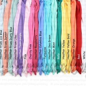 Bella Canvas Mockup Camiseta Tabla de colores Camisa Tabla de colores Bella Canvas 3001 Maqueta bella lienzo Tabla de colores Camisetas anudadas Muestra de color