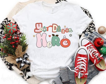 bella canvas 3001 White mockup Flat Lay Mock Up Flat Lay Bella Canvas mock up T-shirt Mockup Christmas Mockup
