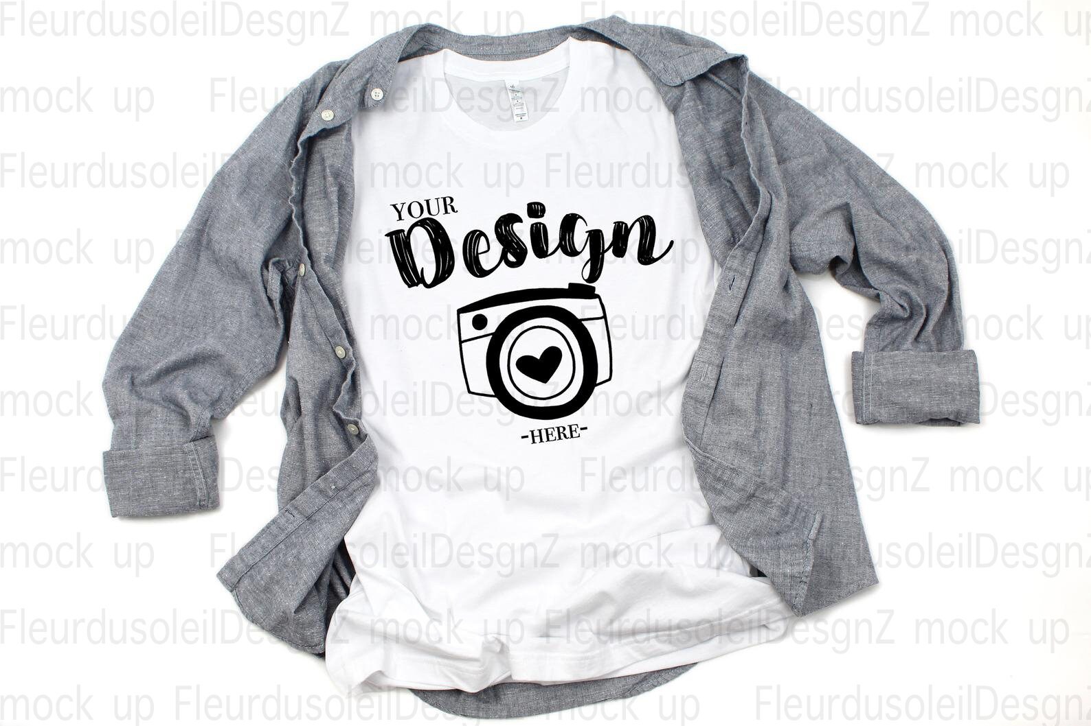 Bella Canvas Mockup Bella Canvas 3001 White Mockup Easter Etsy