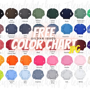 Gildan 18000 Mockup Bundle