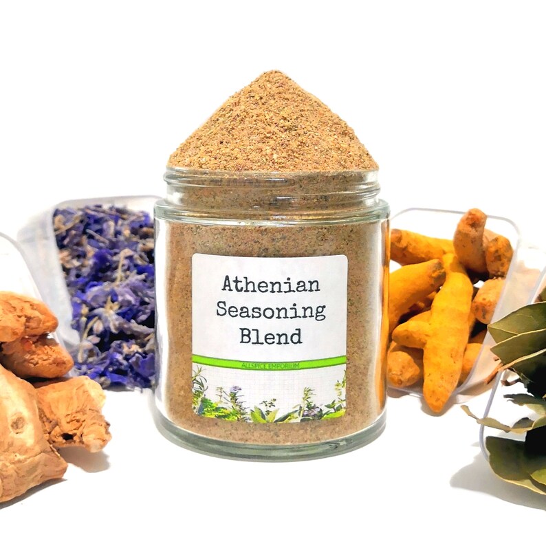 Athenian Seasoning Blend Greek Spice Mix Gourmet Spices No Etsy