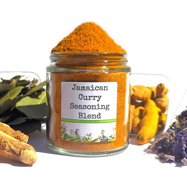 Jamaican Curry Seasoning Blend Curry Powder Gourmet Spices Etsy