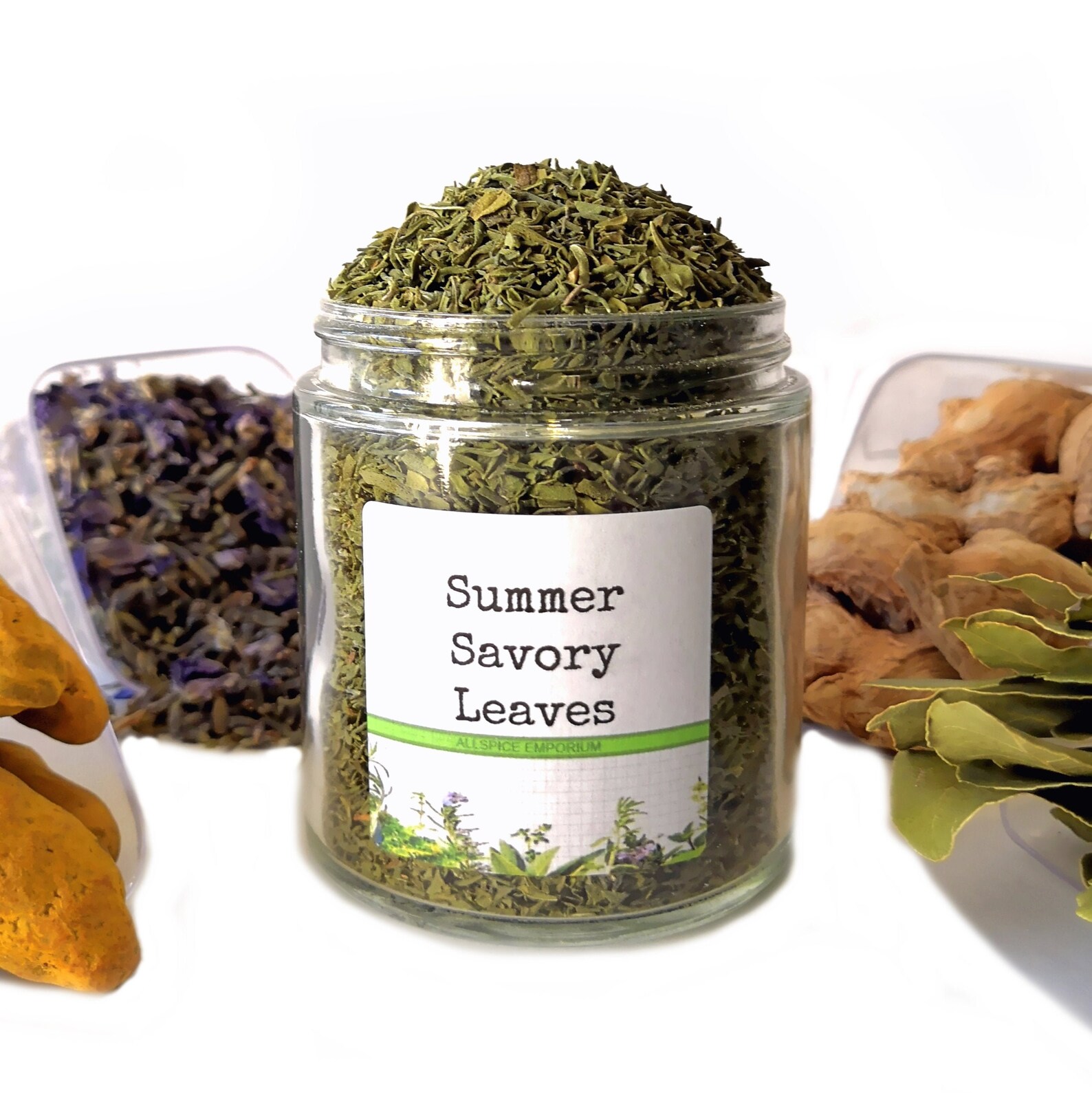 Dried Summer Savory Leaves Gourmet Herbs Gifts for Foodies Etsy