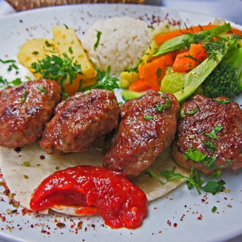 Köfte Seasoning Blend Turkish Meatloaf Spice Gourmet Spices Etsy