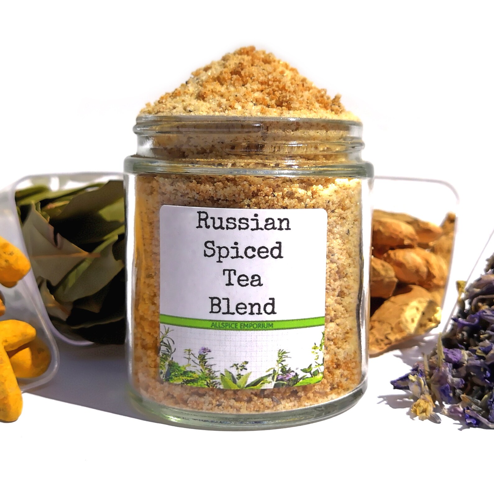 Russian Spiced Tea Blend Gourmet Spices Gluten Free Salt Etsy