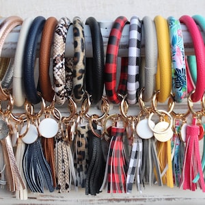 big key ring bracelet