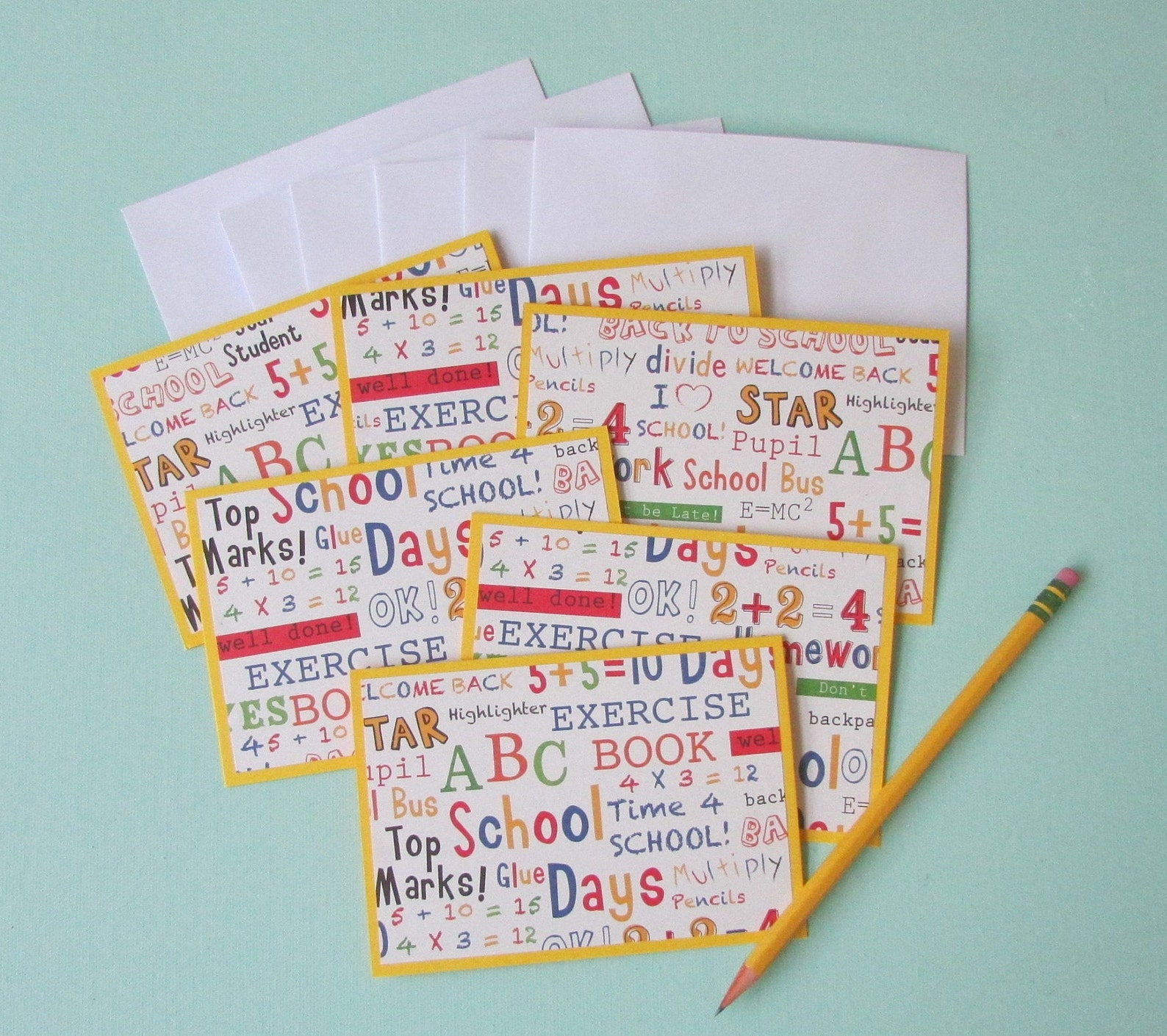 school notecard school notecard