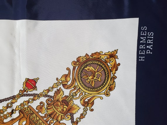 Authentic Vintage Hermes Scarves- Perfect - image 1