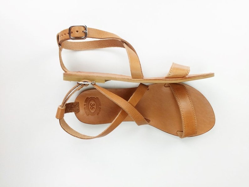 sandales grecques artisanales