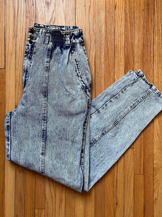 Club Soda - Acid Wash Mom Jeans - 80s / 90's - image 1