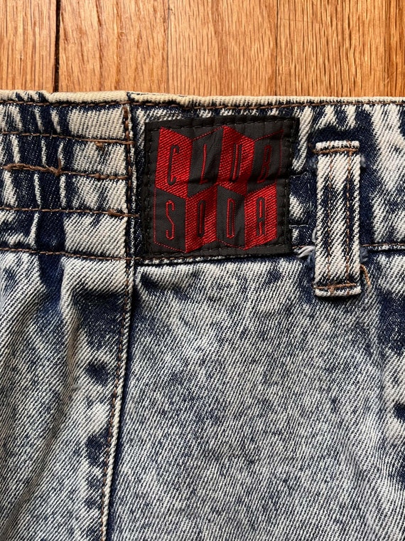 Club Soda - Acid Wash Mom Jeans - 80s / 90's - image 5