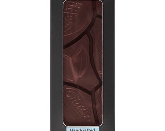 Artisan Vegan Hawaiian Sea Salt Chocolate Bar - Gluten Free. Nut Free. Vegan. Kosher Parve Certified. Natural and Organic Ingredients