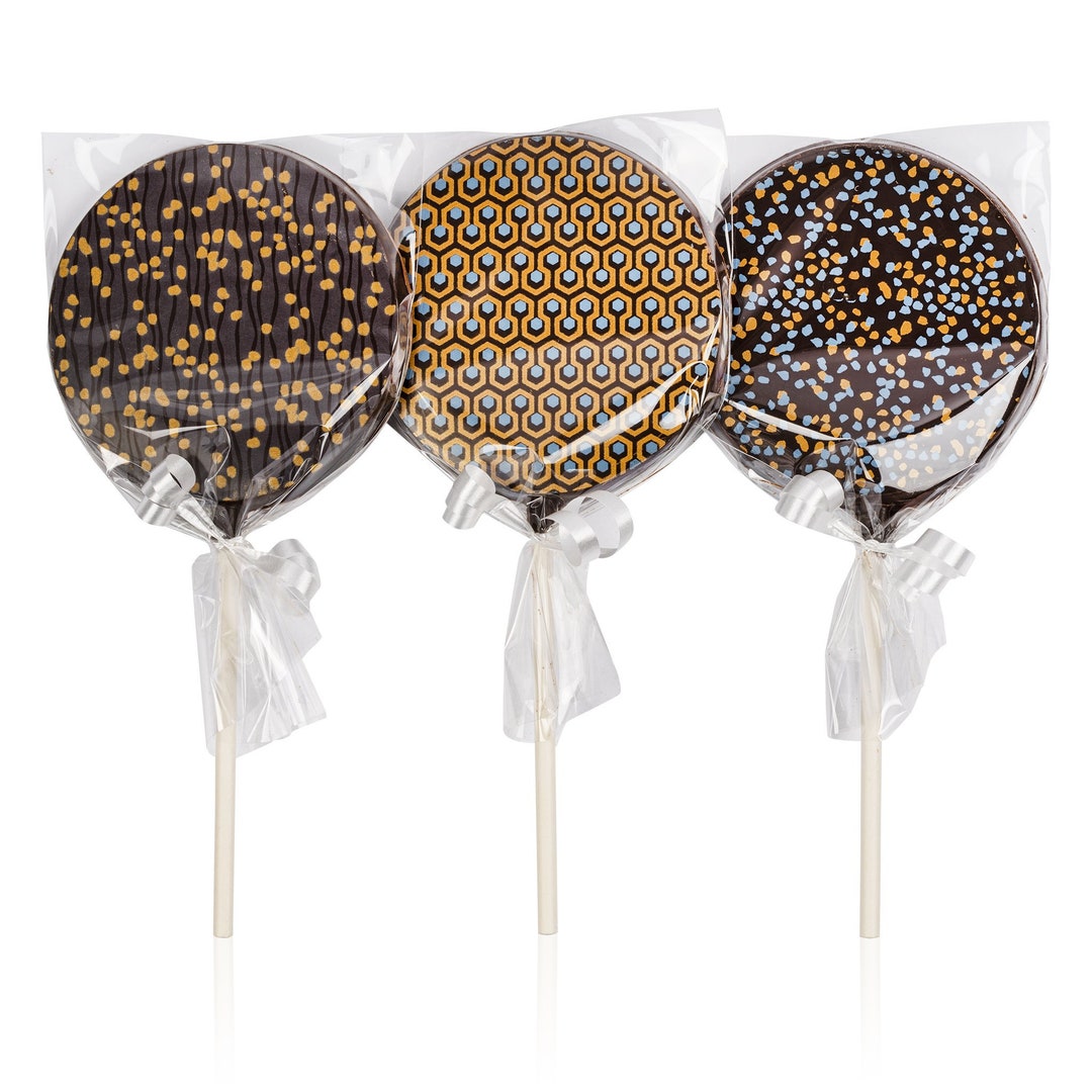Chocolate Lollipops 3 Lollis Vegan, Nut Free, Gluten Free Kosher Parve