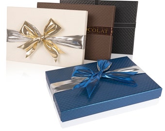 Quilted Gift Box Artisan Truffle Collection - Handcrafted Bonbons. Vegan. Gluten Free. Kosher Parve. 24pc included. Made in Brooklyn, NY