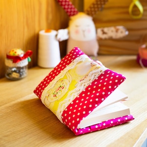 Sewing Pattern: Textile Book Sleeve